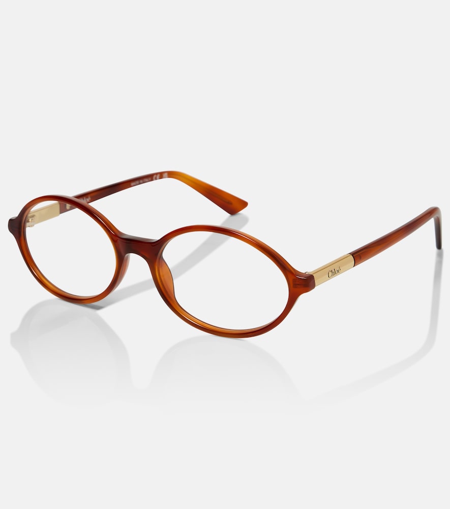  Chloe Chloe Judy Logo Oval Glasses 