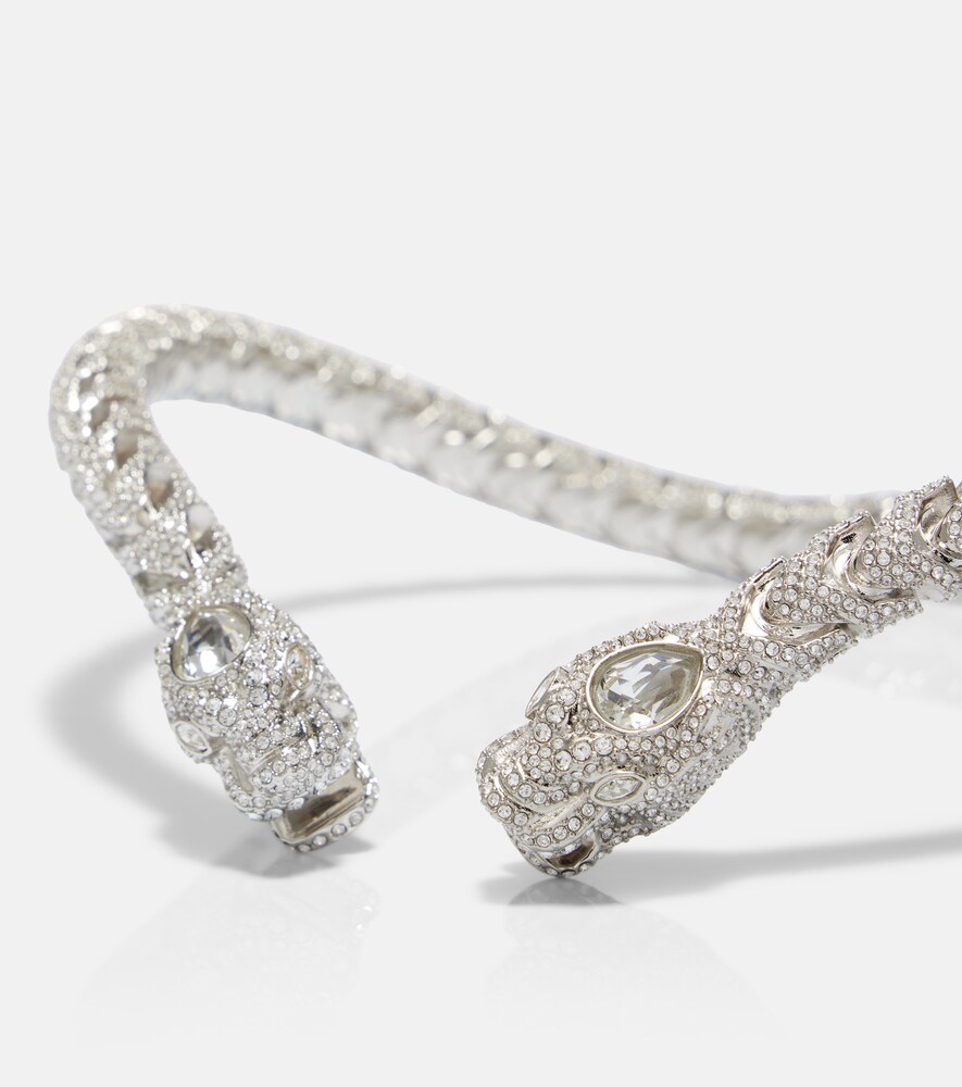  Gucci Gucci Dionysus Crystal-embellished Choker 