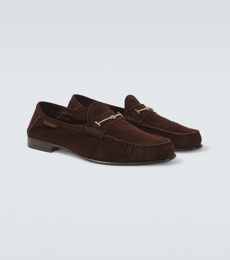 Mocassini in suede