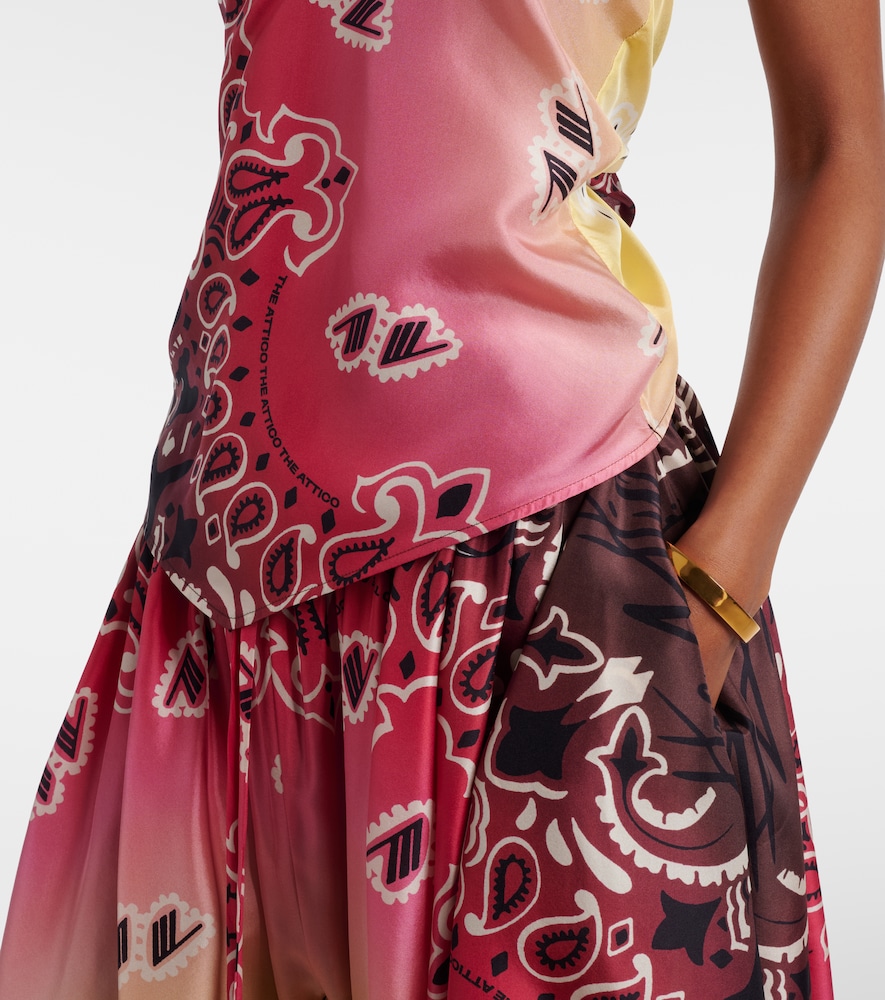 Printed Halterneck Top