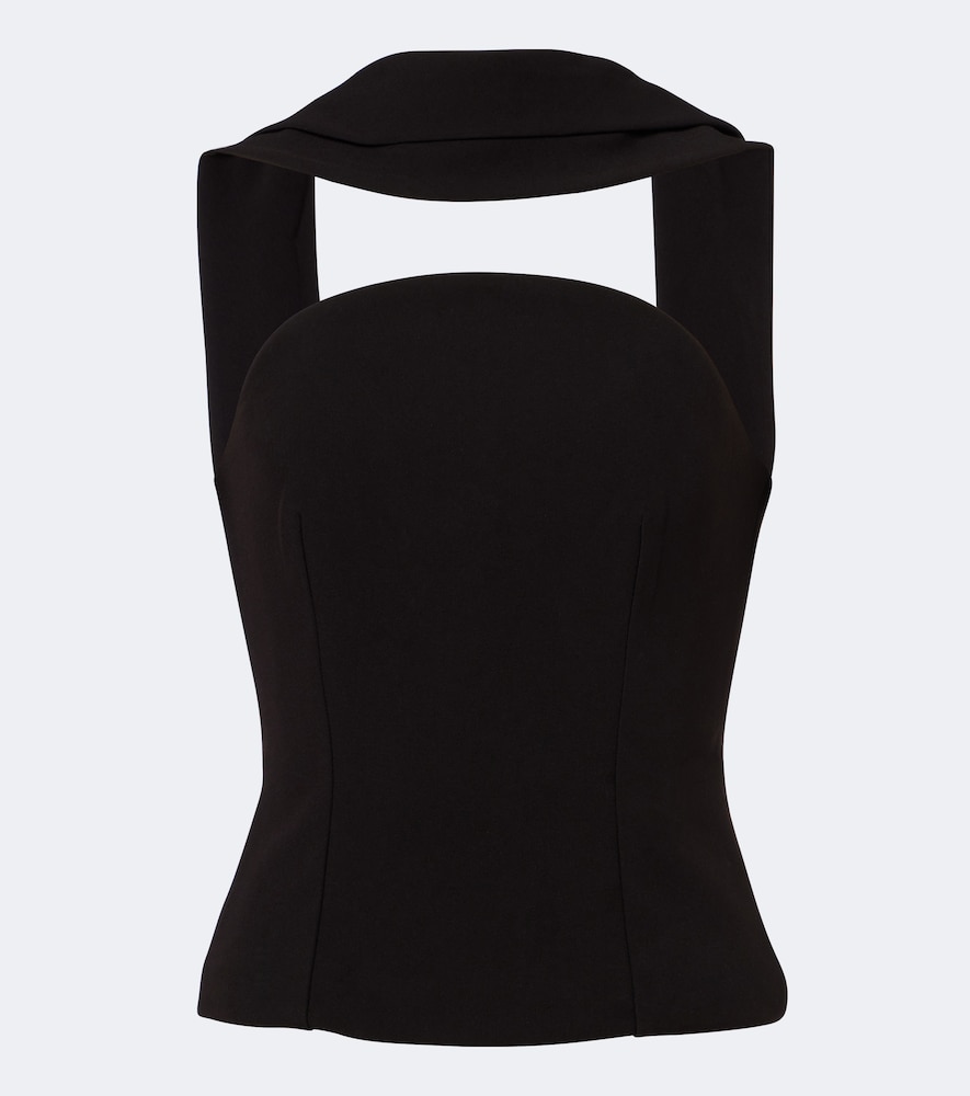 Roland Mouret Top bustier en crpe 550 €