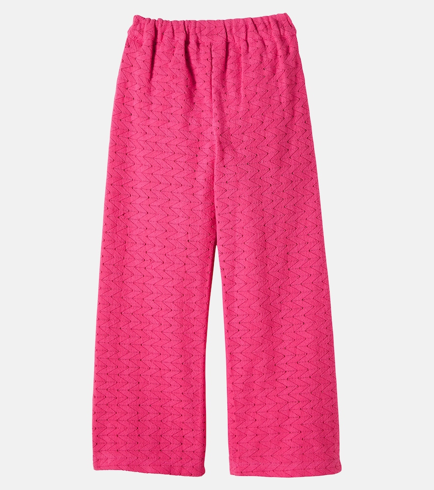  Mini Rodini Mini Rodini Weite Hose Aus Häkelstrick 