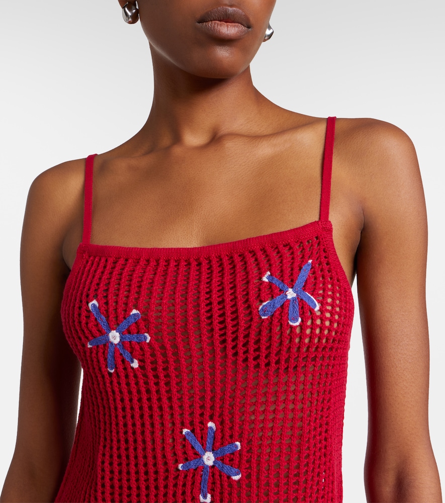 Staud Rio crochet cotton beach dress | Thumbnail 2