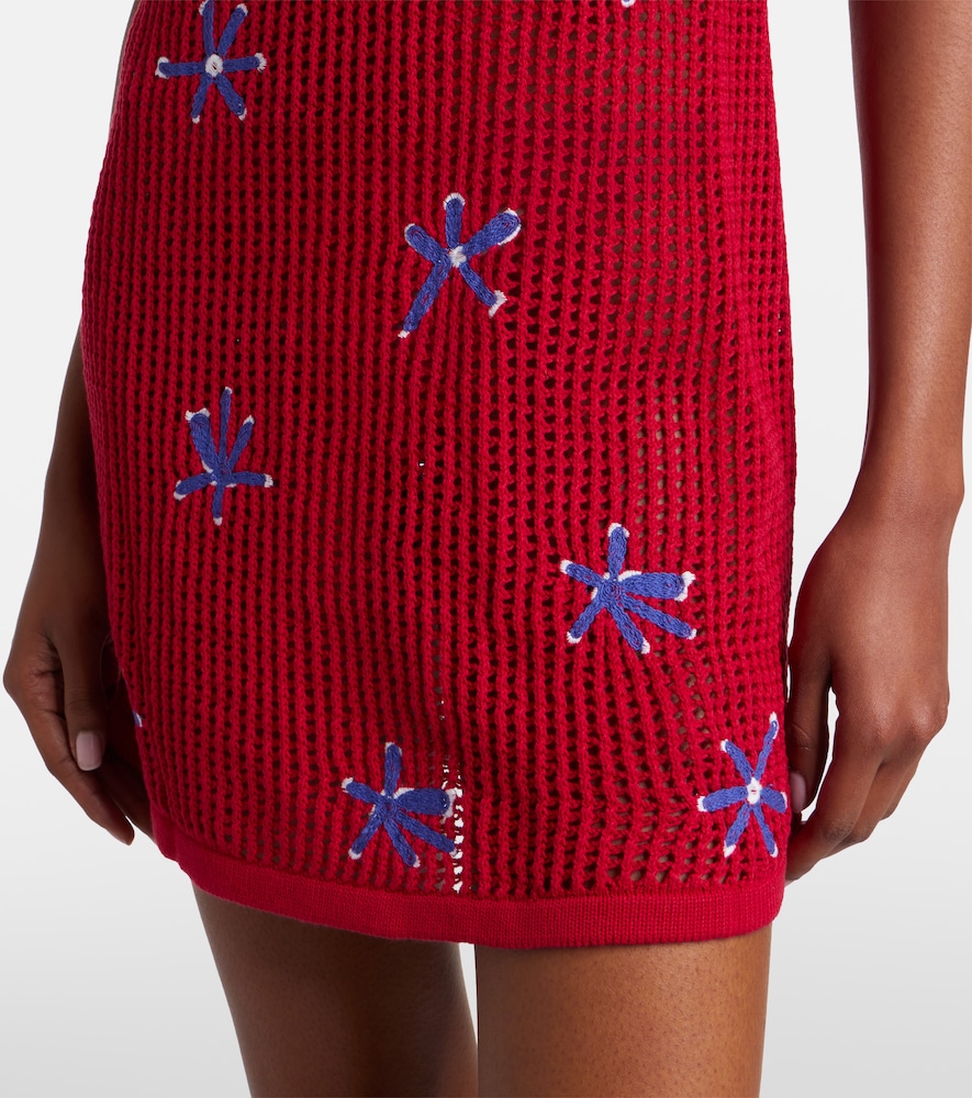 Staud Rio crochet cotton beach dress | Thumbnail 4