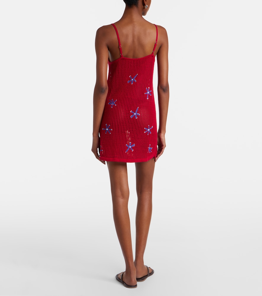 Staud Rio crochet cotton beach dress | Thumbnail 3