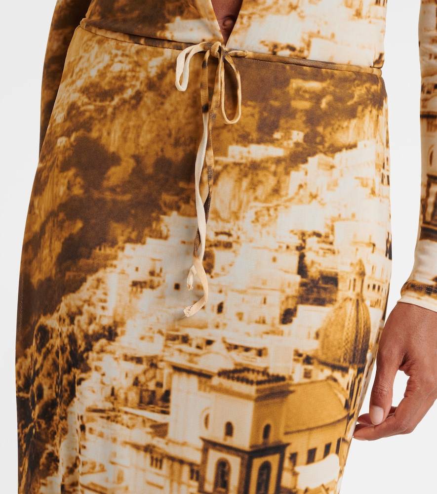 Staud Porta printed mesh midi skirt | Thumbnail 2 Staud Porta printed mesh midi skirt | Thumbnail 2
