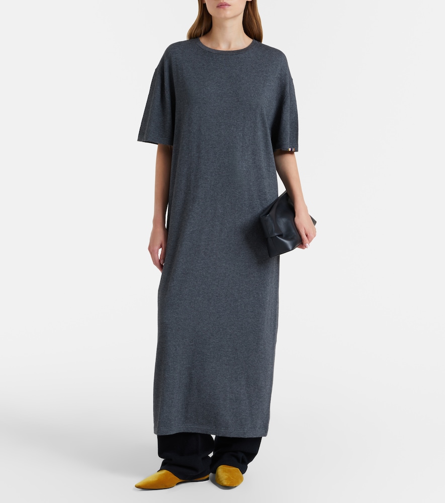 Extreme Cashmere N°321 Kris cotton and cashmere maxi dress