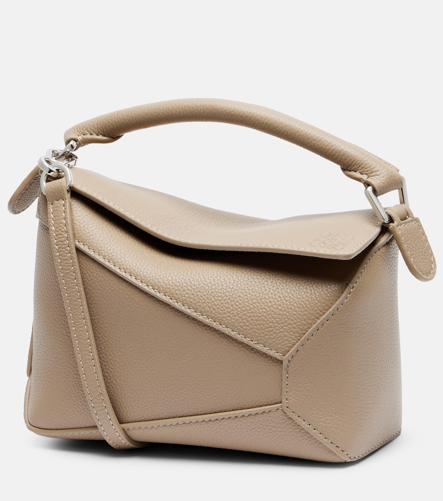 Borsa Puzzle Edge Mini in pelle