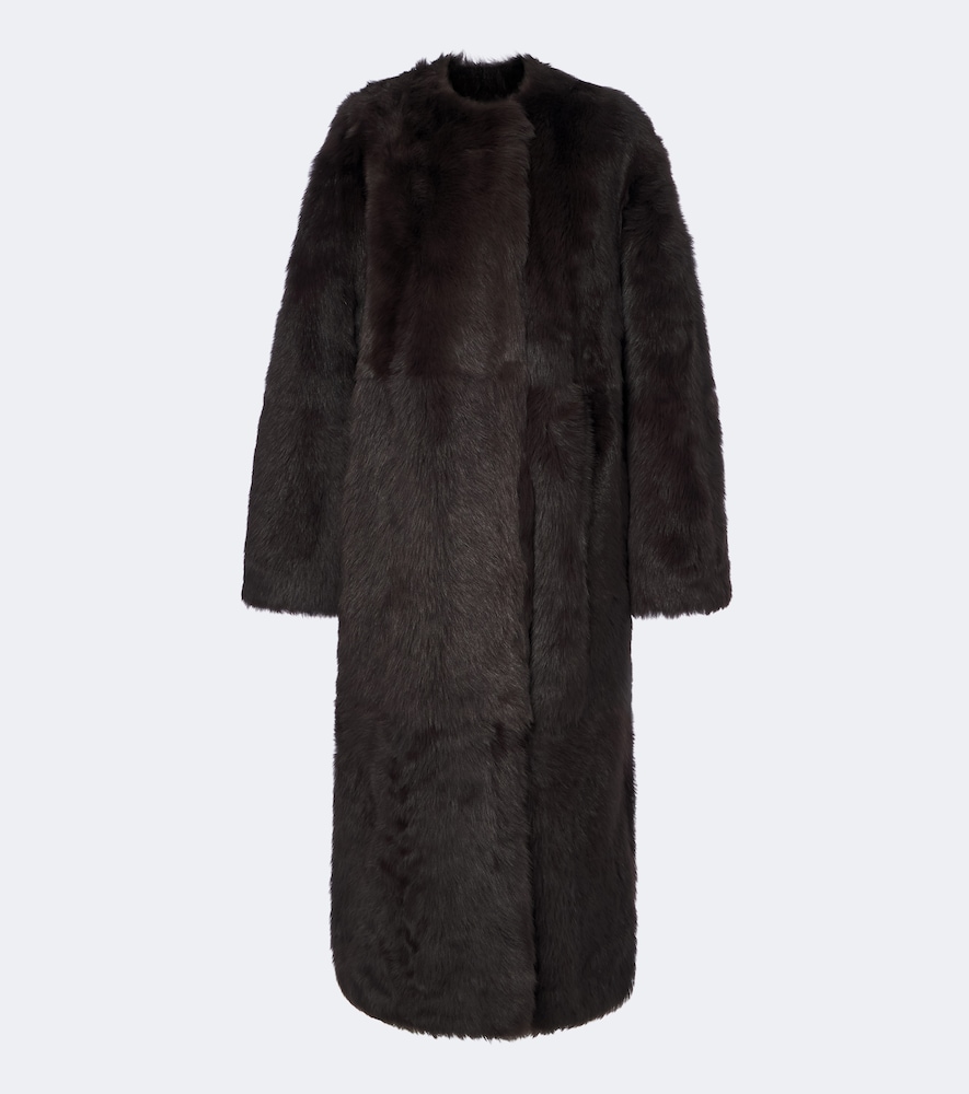 Mantel aus Shearling