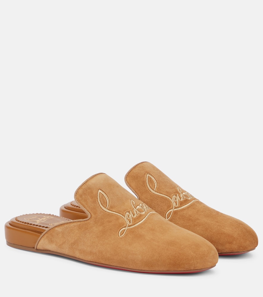 Navy Coolito Donna suede slippers
