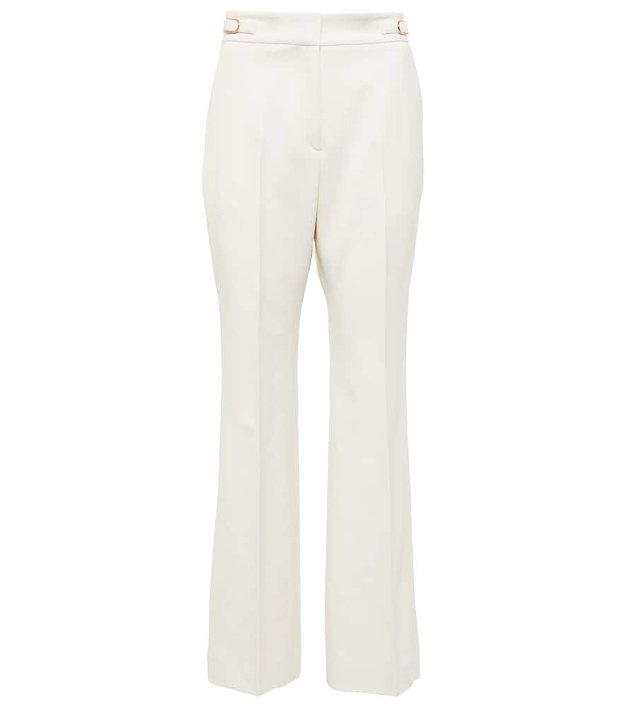 Gabriela Hearst Gabriel wool high-rise flared pants
