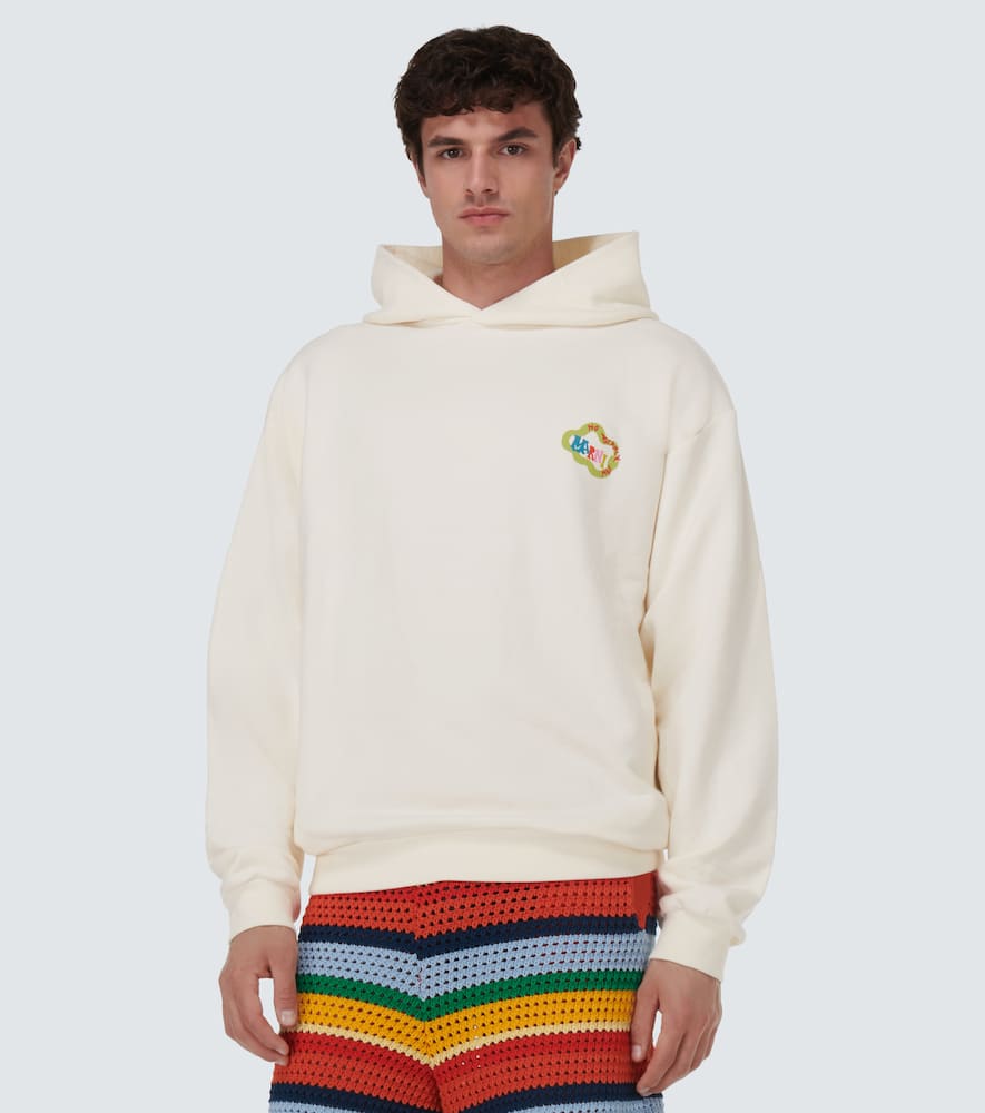 Shop Marni X No Vacancy Inn Cotton Hoodie In White