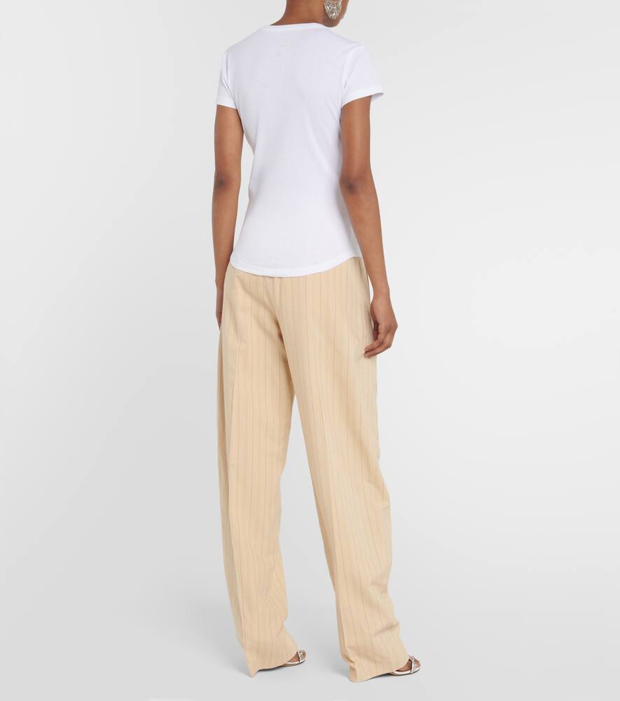 Isabel Marant Zelitos Cotton T-shirt In White