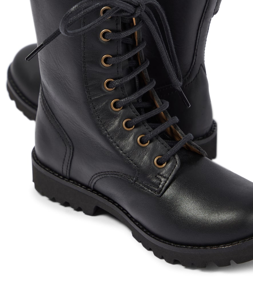 Pom D'api Roadster Ranger Leather Boots In Black