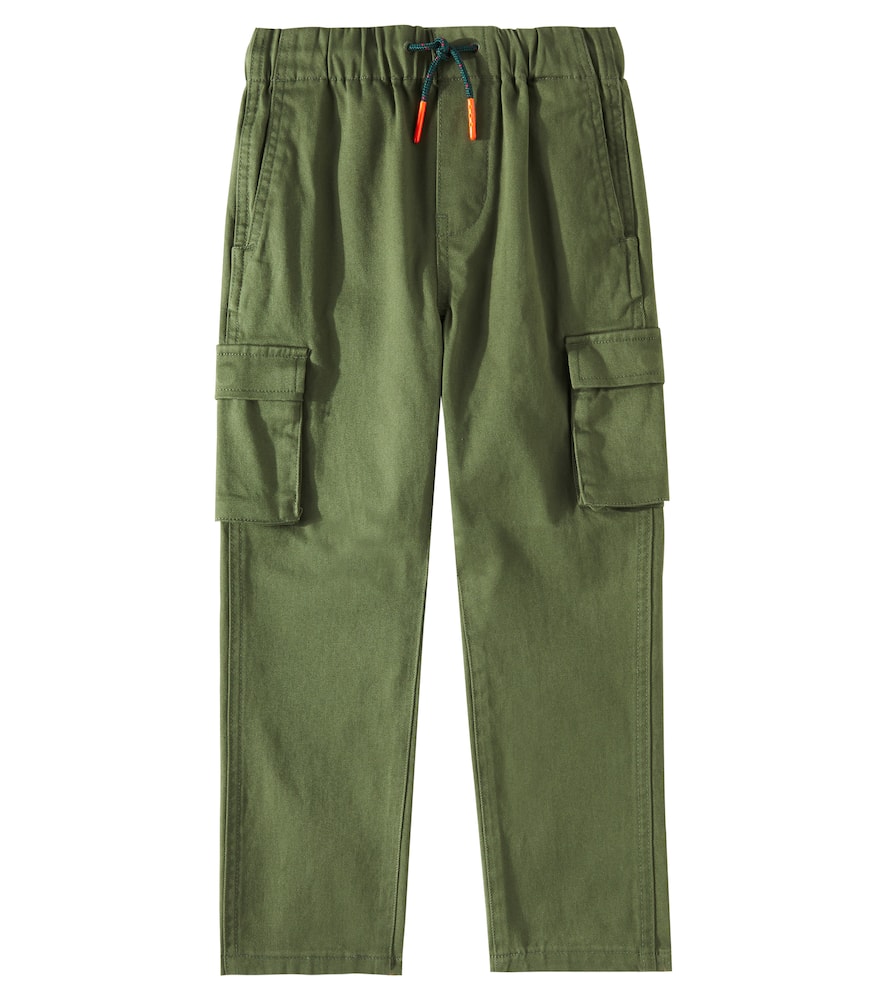 Scotch & Soda Kids Cotton-blend cargo pants