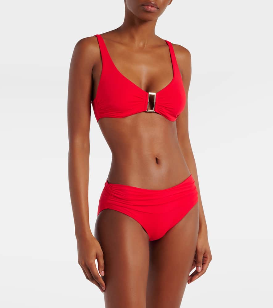 Melissa Odabash Bel Air Bikini Bottom In Rot