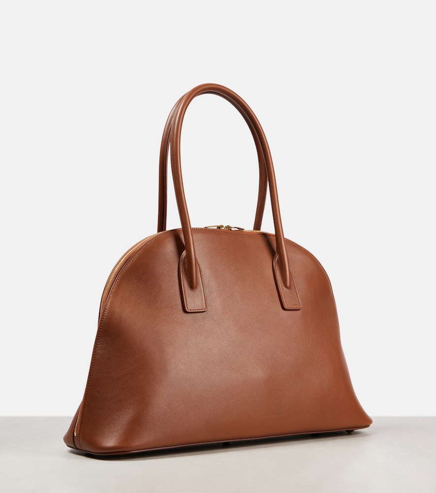 Saint Laurent Sac De Jour Leather Tote Bag In Brown
