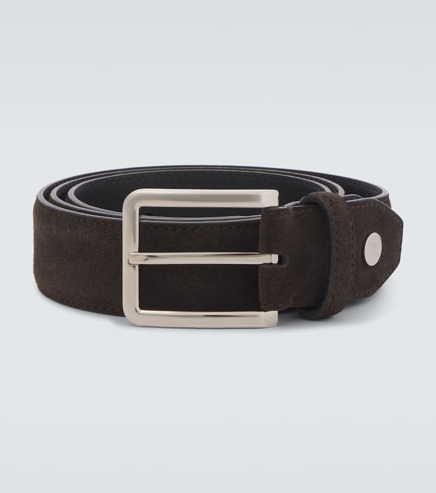 Brioni Suede belt
