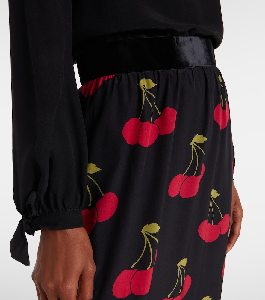 Silk Maxi Skirt