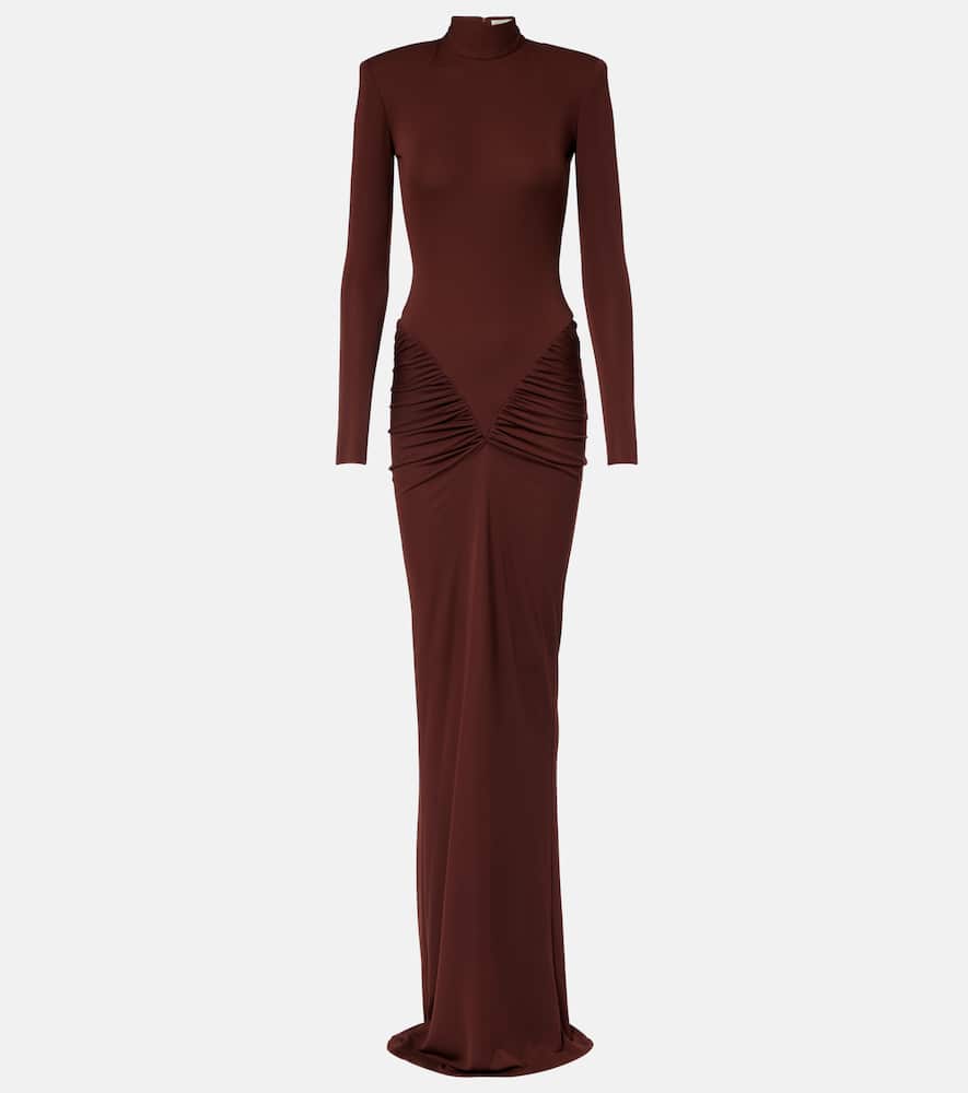 Darja ruched gown