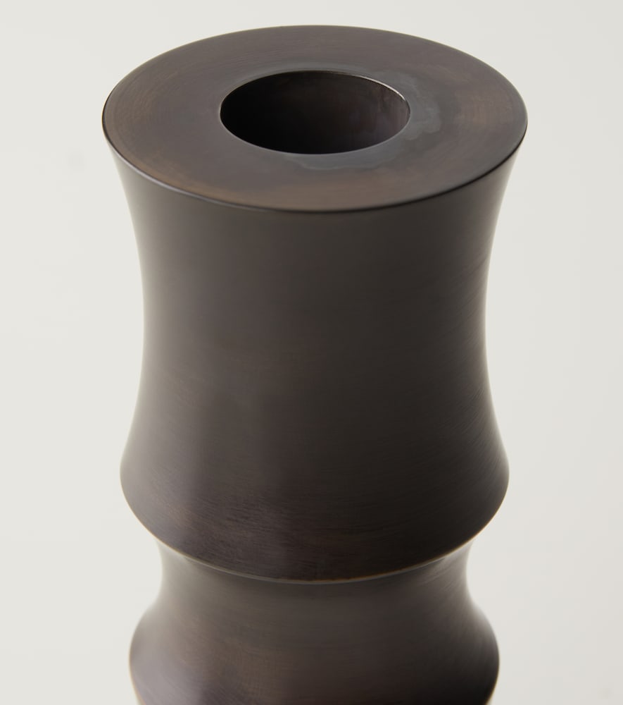  Michael Verheyden Michael Verheyden Spina Bronze Candle Holder 