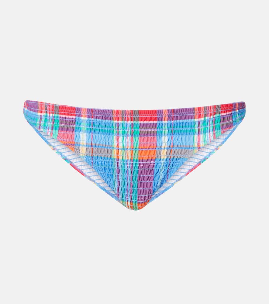Devin Hipster checked bikini bottoms