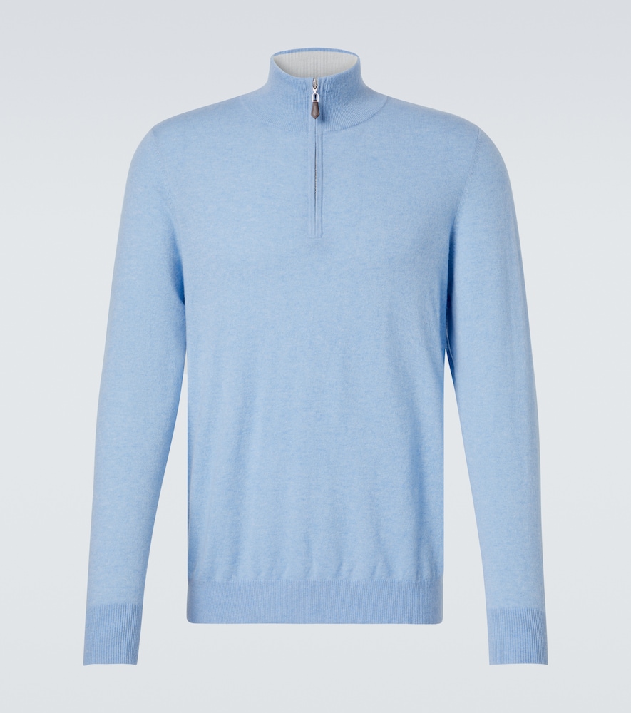 Arch4 Mr Fenchurch Cashmere Half Zip Sweater