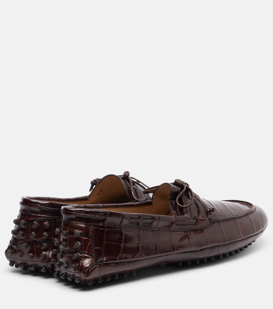  Le Monde Beryl Le Monde Bã©ryl Croc-effect Driving Shoes 