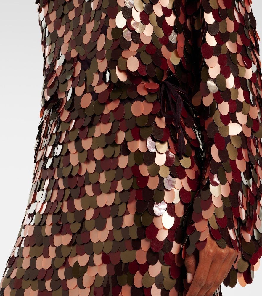  Dries Van Noten Dries Van Noten Midirock Mit Pailletten 