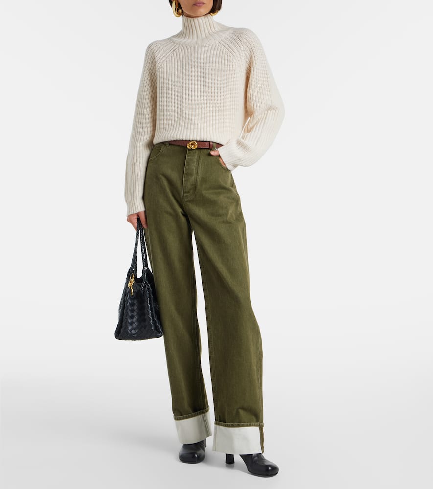 Jardin Des Orangers Wool And Cashmere Sweater In White