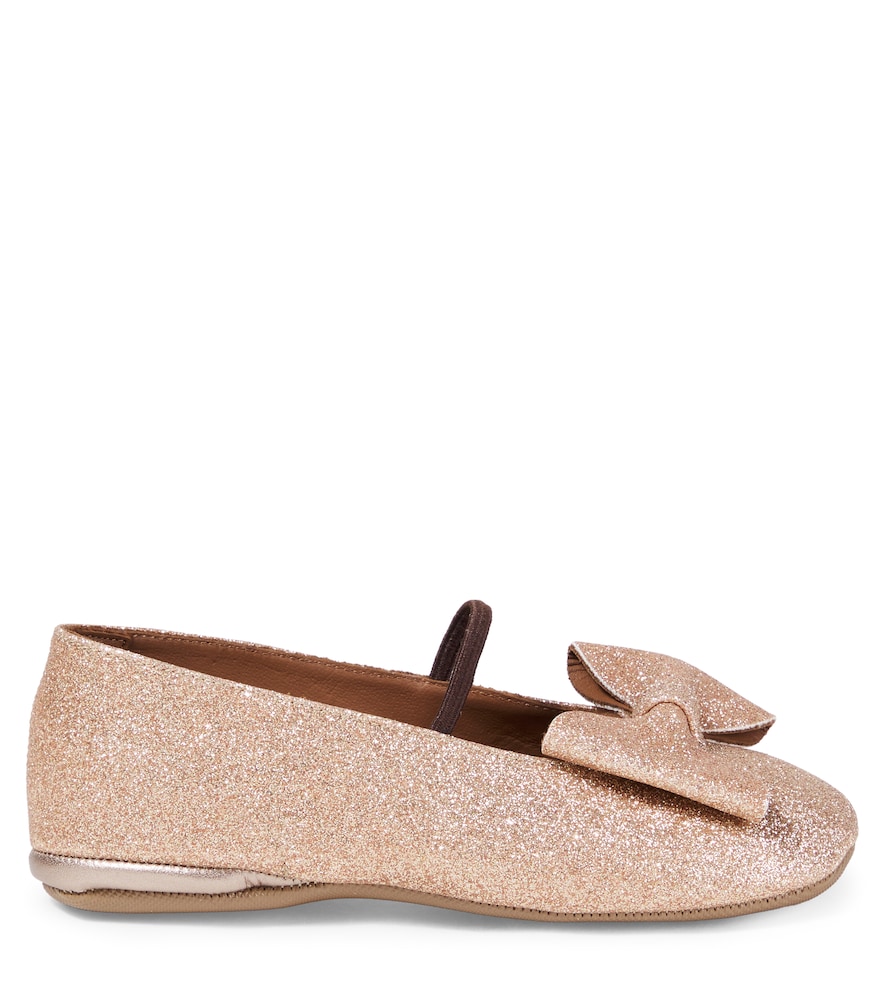  Pepe Pã¨pã¨ Bright Glitter Ballet Flats 