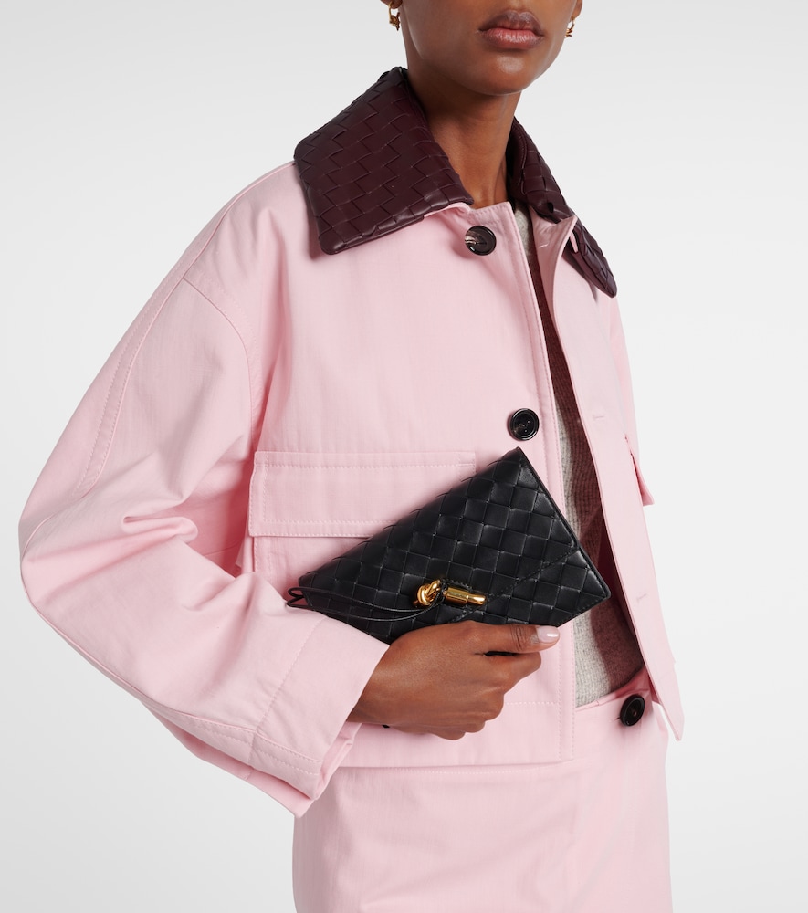 Bottega Veneta Andiamo Intrecciato leather shoulder bag