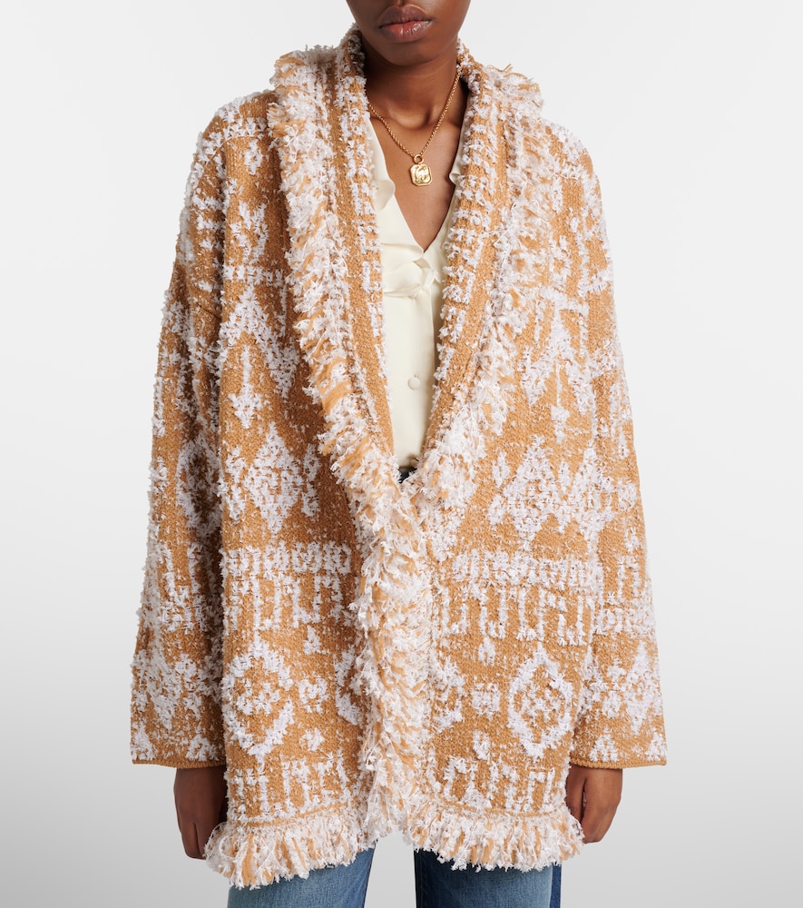  Alanui Alanui Cardigan Send Beat Aus Einem Wollgemisch 