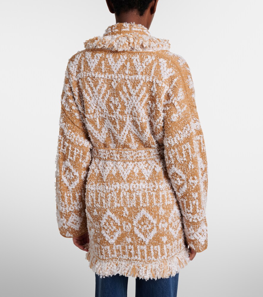  Alanui Alanui Cardigan Send Beat Aus Einem Wollgemisch 