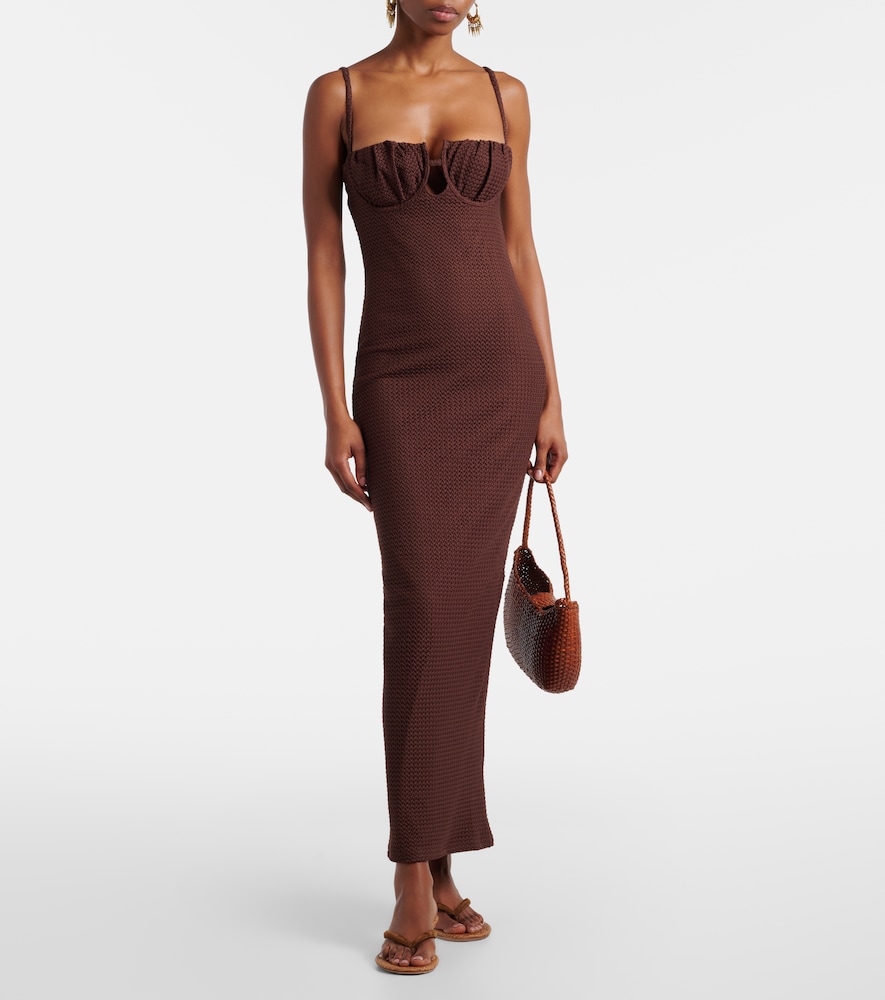 Montce Montce Petal Crochet Maxi Dress 