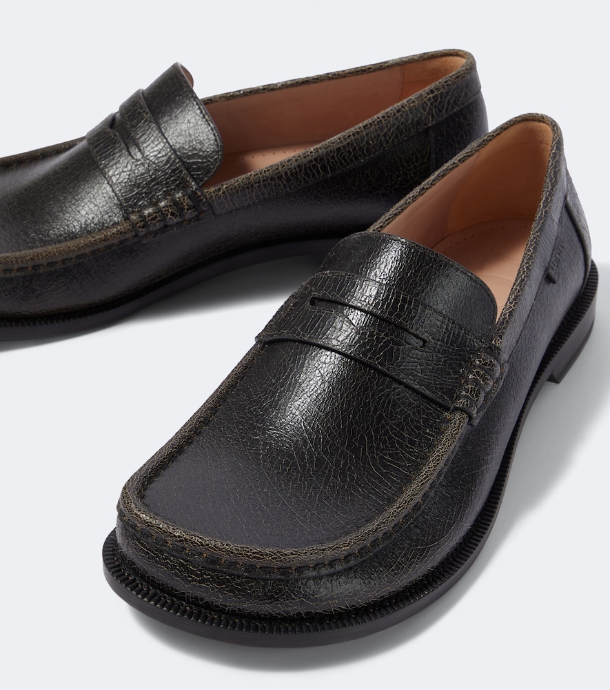 Campo Leather Penny Loafers