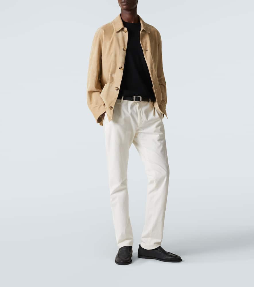 John Lobb Pace Leather Loafers In Black