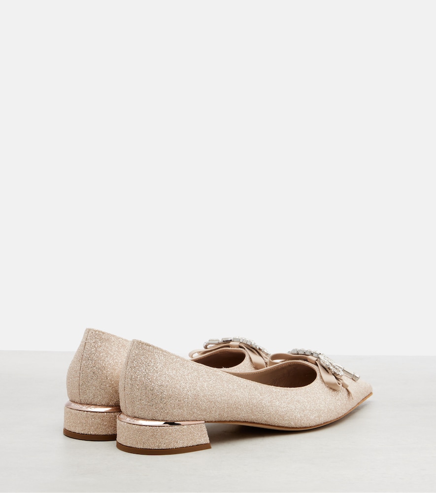  Jimmy Choo Jimmy Choo Ballerinas Auria Mit Kristallen 