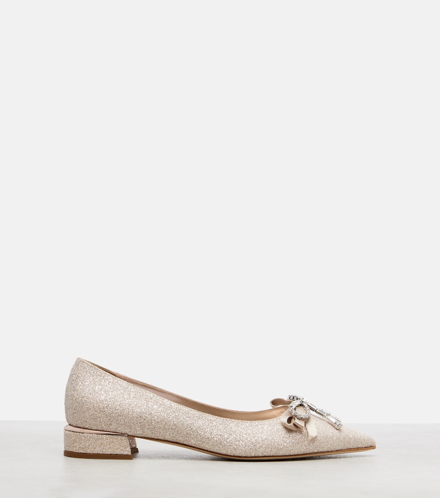  Jimmy Choo Jimmy Choo Ballerinas Auria Mit Kristallen 