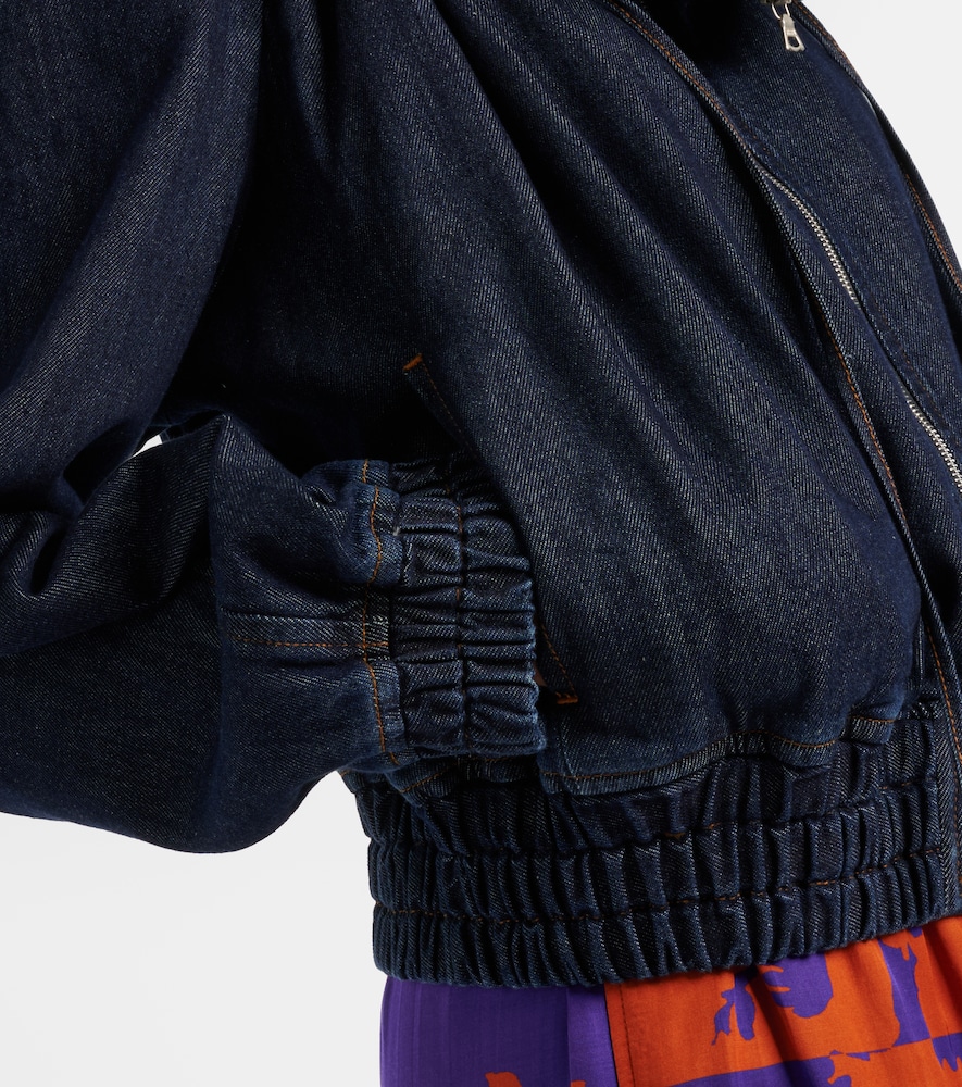  Dries Van Noten Dries Van Noten Denim Bomber Jacket 