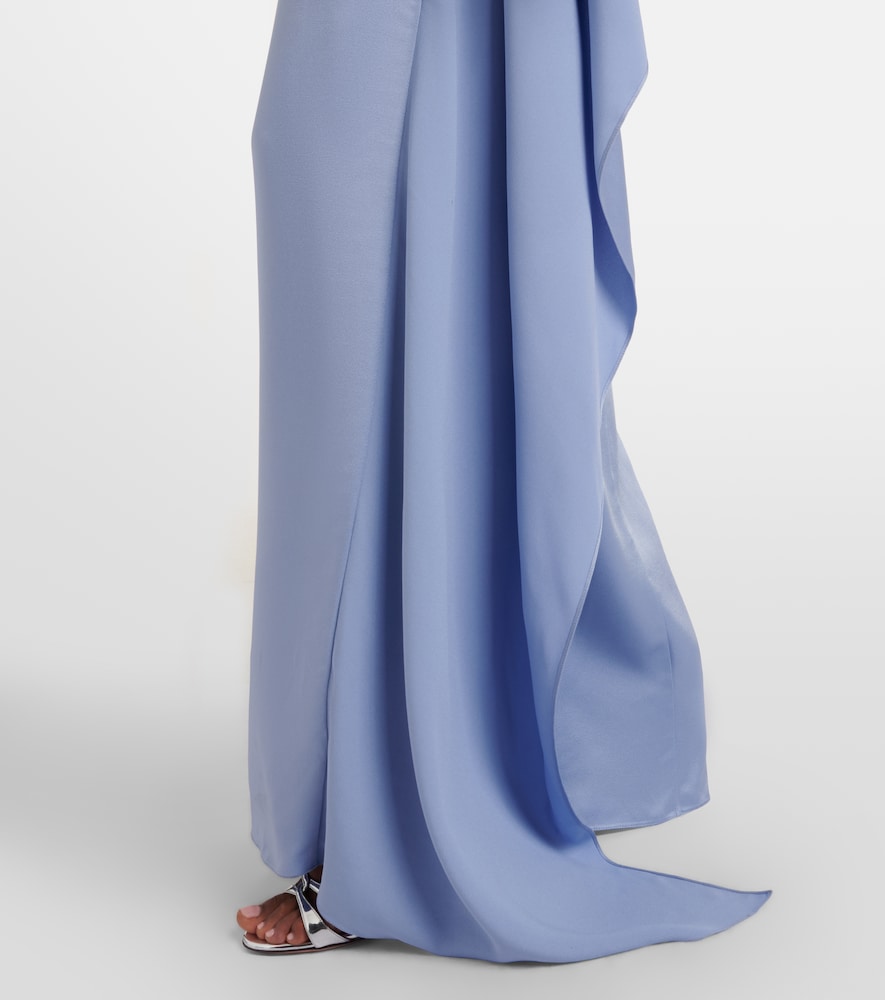  Erdem Erdem Verzierte Robe Aus Satin 