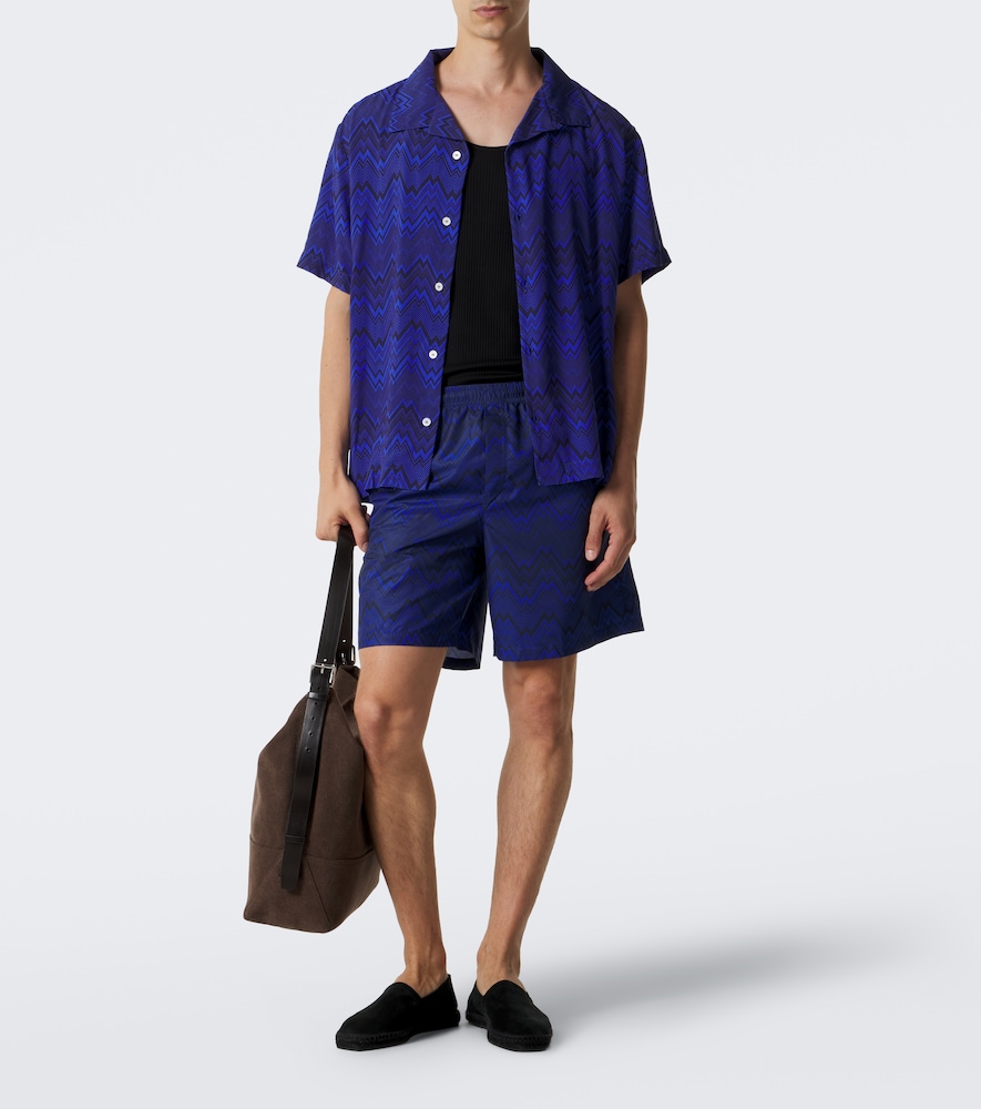 Zigzag Bowling Shirt