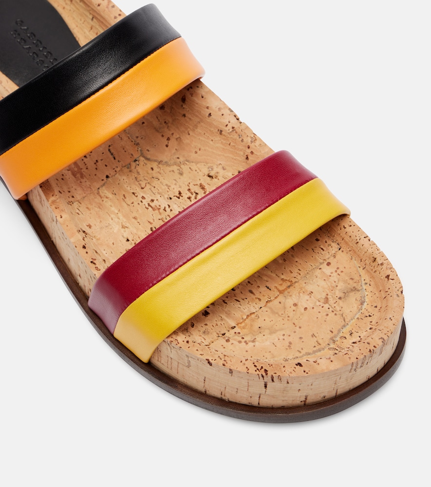 Striker Leather Platform Sandals