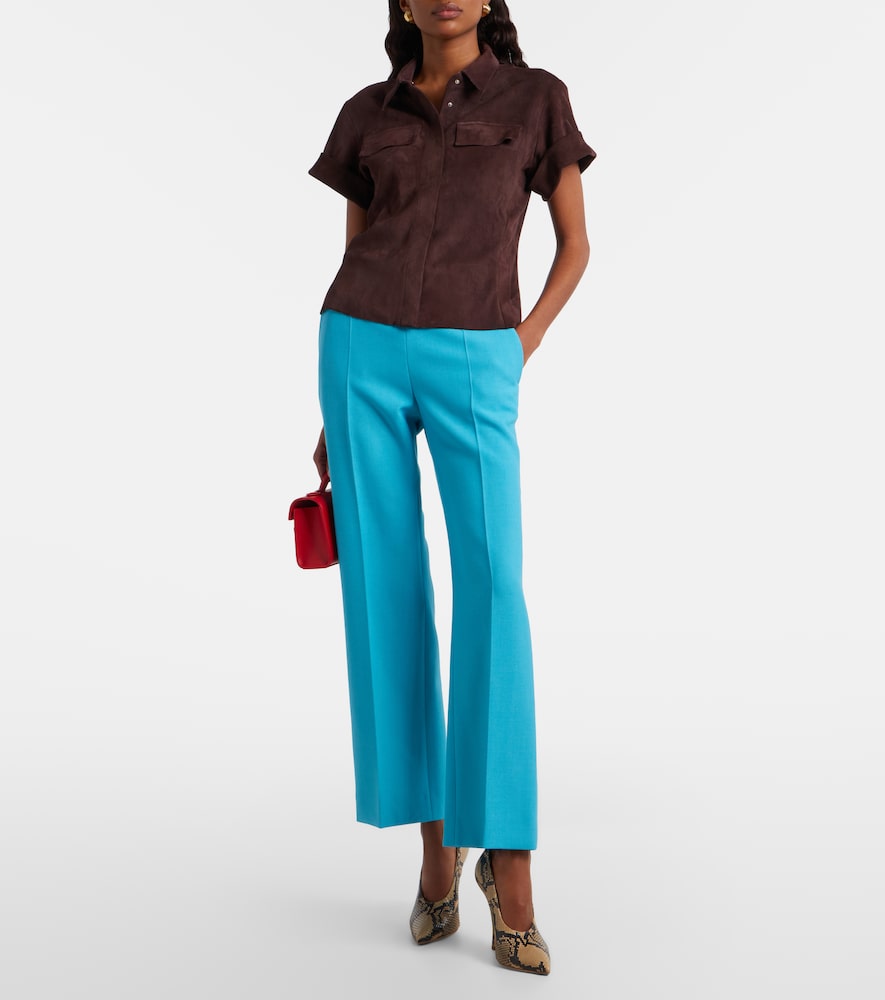 Stouls Miller suede shirt