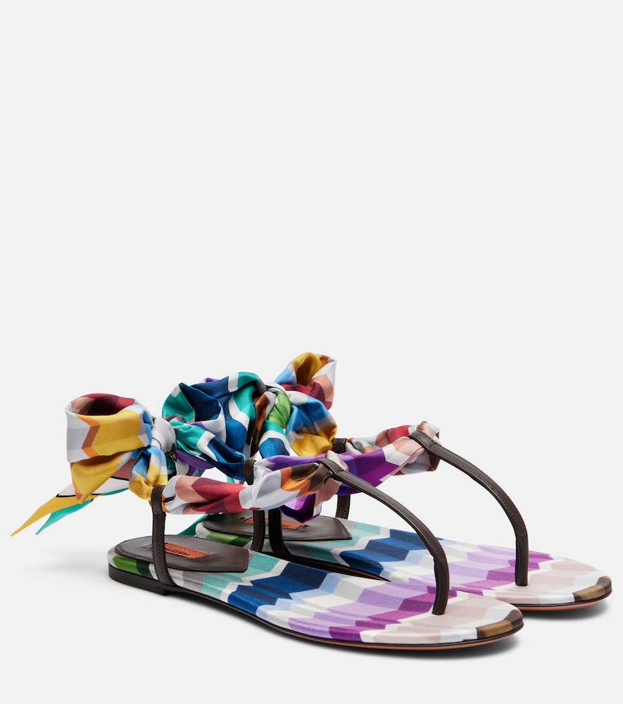 Missoni Sandali Dora in twill
