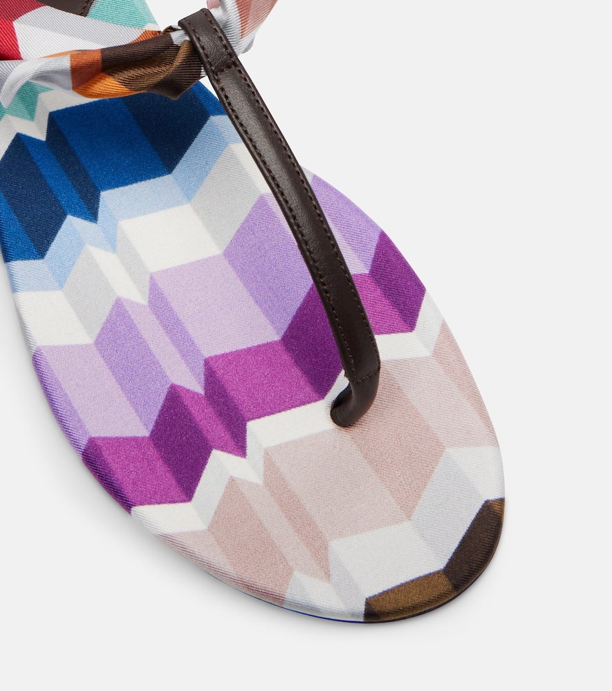  Missoni Missoni Sandalen Dora Aus Twill 