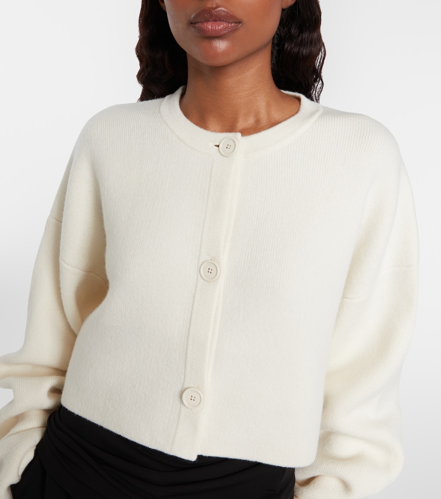  Toteme Toteme Cropped Wool-blend Cardigan 