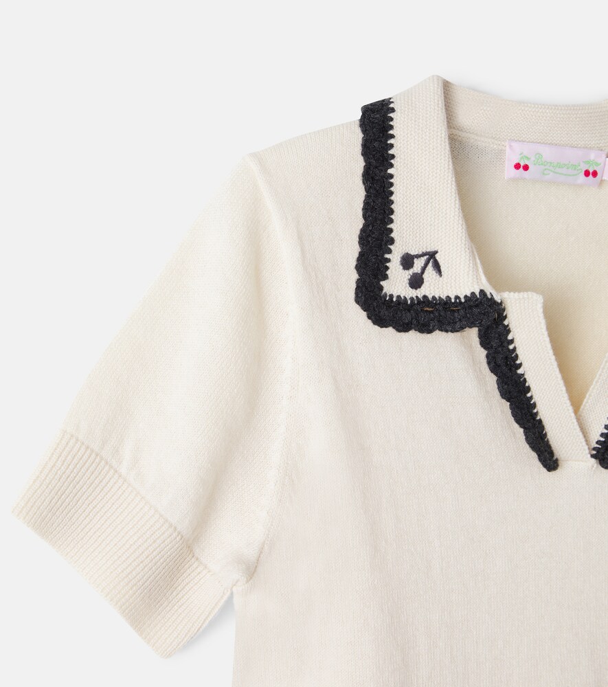  Bonpoint Bonpoint Polohemd Lisette Aus Wolle Und Baumwolle 