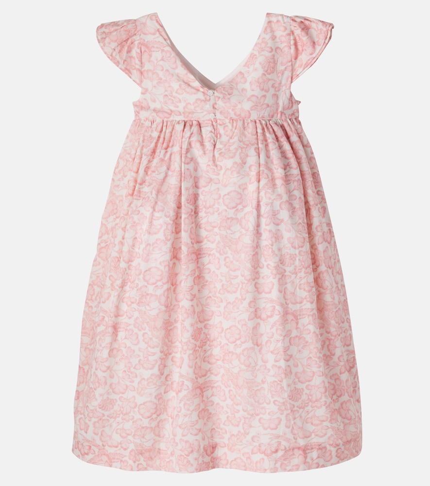  Bonpoint Bonpoint Abito Galantine In Cotone Con Stampa Floreale 