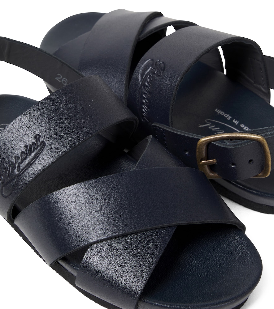  Bonpoint Bonpoint Luke Leather Sandals 
